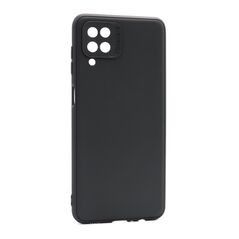 Zastitna maska (futrola) Soft 3D camera - Samsung A125F Galaxy A12 crna (MS).