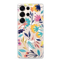 Zastitna maska (futrola) silikonska print MagSafe - Samsung S938 Galaxy S25 Ultra 5G rainbow palm (MS).
