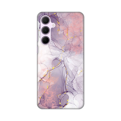 Zastitna silikonska maska (futrola) PRINT - Samsung A356B Galaxy A35 5G Pink Marble.
