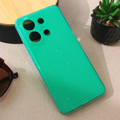 Zastitna maska (futrola) Sparkle Dust - Xiaomi Redmi Note 13 4G zelena.