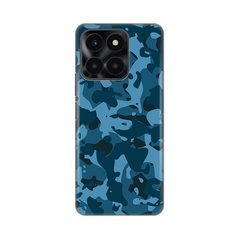 Zastitna silikonska maska (futrola) PRINT - Huawei Honor X6a Camouflage Pattern.