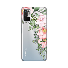 Zastitna ultra tanka (skin) maska / futrola PRINT - Xiaomi Redmi Note 10 5G Gentle Rose Pattern.