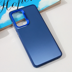 Zastitna maska (futrola) providna - Samsung A525 Galaxy A52 4G/A526 Galaxy A52 5G/A528B Galaxy A52s 5G plava.