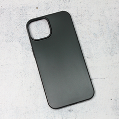 Zastitna silikonska maska (futrola) Skin - iPhone 13 mat crna.