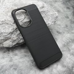 Zastitna silikonska maska (futrola) BRUSHED - Xiaomi Redmi A5 4G crna (MS).