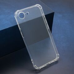 Zastitna silikonska maska (futrola) CRASHPROOF - iPhone 16e providna (MS).