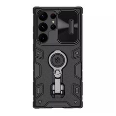 Zastitna maska (futrola) Nillkin Cam Shield Armor Pro - Samsung Galaxy S23 Ultra crna (MS).