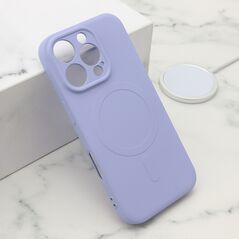 Zastitna maska (futrola) VELVET TOUCH MagSafe - iPhone 16 Pro (6.3) ljubicasta (MS).