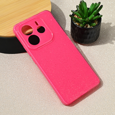 Zastitna maska (futrola) Sparkle Dust - Xiaomi Redmi Note 14 5G pink.