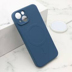 Zastitna maska (futrola) VELVET TOUCH MagSafe - iPhone 15 plava (MS).