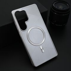 Zastitna maska (futrola) ZEN SHIELD MagSafe - Samsung S938 Galaxy S25 Ultra 5G srebrna (MS).