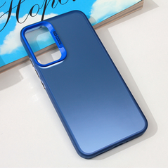 Zastitna maska (futrola) providna - Samsung Galaxy A34 5G 5G plava.