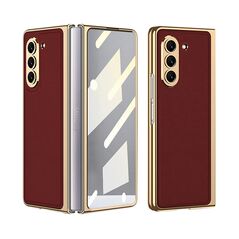 Zastitna maska (futrola) GOLD LINE - Samsung F946 Galaxy Z Fold 5 5G crvena (GKK case) (MS).
