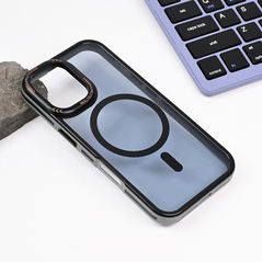 Zastitna maska (futrola) Magsafe Trendy - iPhone 16 6.1 crna.