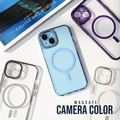 Zastitna maska (futrola) Magsafe Camera Color - iPhone 15 Pro Max 6.7 crna.