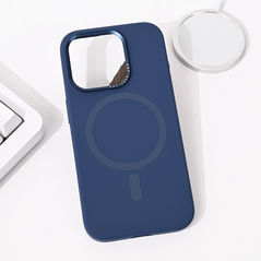 Zastitna maska (futrola) Magsafe Pure Plus - iPhone 14 Pro plava.