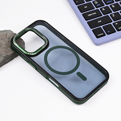 Zastitna maska (futrola) Magsafe Trendy - iPhone 16 Pro zelena.