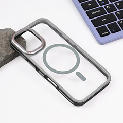 Zastitna maska (futrola) Magsafe Trendy - iPhone 16 6.1 siva.