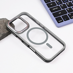 Zastitna maska (futrola) Magsafe Trendy - iPhone 16 Pro siva.