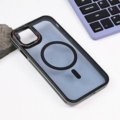 Zastitna maska (futrola) Magsafe Trendy - iPhone 11 6.1 crna.