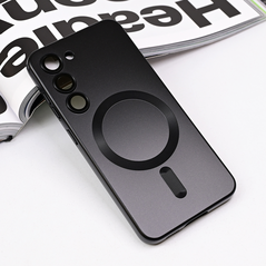 Zastitna maska (futrola) Magsafe Chrome - Samsung S911B Galaxy S23 5G crna.