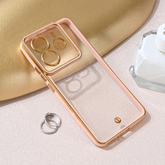 Zastitna maska (futrola) Space TPU - Xiaomi Redmi Note 14 5G roze.