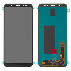 LCD displej (ekran) - Samsung A605/Galaxy A6 Plus 2018 + touchscreen crni OLED.