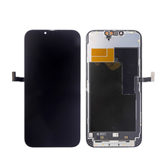 LCD displej (ekran) - iPhone 13 Pro Max + touchscreen crni APLONG Hard OLED.