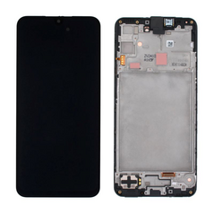 LCD displej (ekran) - Samsung A166 Galaxy A16 5G + touchscreen + okvir crni Service Pack ORG/GH82-36253A.