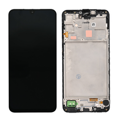 LCD displej (ekran) - Samsung A166 Galaxy A16 5G + touchscreen + okvir crni OLED.