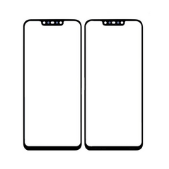 Staklo touchscreen-a + OCA - Huawei Mate 20 Lite Crno CHO.