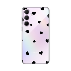 Zastitna ultra tanka (skin) maska / futrola PRINT - Samsung A356B Galaxy A35 5G Hearts.