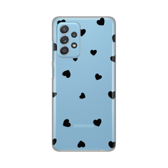 Zastitna ultra tanka (skin) maska / futrola PRINT - Samsung A536 Galaxy A53 5G Hearts.