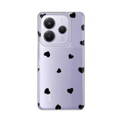 Zastitna ultra tanka (skin) maska / futrola PRINT - Xiaomi Redmi Note 14 5G Hearts.