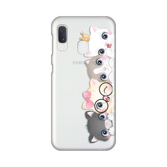Zastitna ultra tanka (skin) maska / futrola PRINT - Samsung A202 Galaxy A20E Cats.