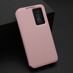 Zastitna maska (futrola) na preklop (bi fold) Smart Window - Samsung S921 Galaxy S24 5G roze (MS).