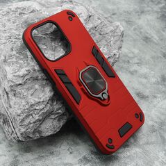 Zastitna maska (futrola) Square Ring - iPhone 15 Pro Max (6.7) crvena (MS).