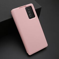 Zastitna maska (futrola) na preklop (bi fold) Smart Window - Samsung S938 Galaxy S25 Ultra 5G roze (MS).