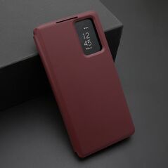 Zastitna maska (futrola) na preklop (bi fold) Smart Window - Samsung S938 Galaxy S25 Ultra 5G bordo (MS).