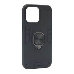 Zastitna maska (futrola) Square ring - iPhone 14 Pro Max crna (MS).