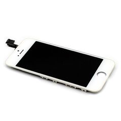 LCD displej (ekran) - Iphone 5S + Touch screen beli (white) ORG (MS).