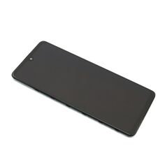 LCD displej (ekran) - Samsung A515F Galaxy A51 2019+ Touch screen + okvir crni OLED ORG (MS).