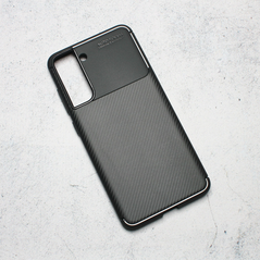 Zastitna maska (futrola) Defender Carbon - Samsung G990 Galaxy S21 FE crna.