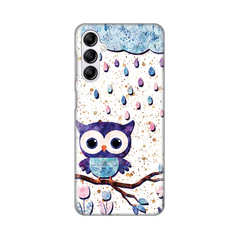 Zastitna ultra tanka (skin) maska / futrola PRINT - Samsung A145R Galaxy A14 4G/Galaxy A14 5G Owl.