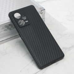 Zastitna maska (futrola) Carbon fiber - Xiaomi Redmi Note 12 Pro Plus (EU) crna.