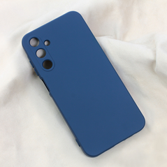 Zastitna maska (futrola) Teracell Soft Velvet - Samsung A256 Galaxy A25 5G tamno plava.