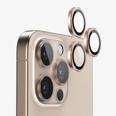 stita - kameru iPhone 16 Pro/iPhone 16 Pro Max 6.9 zlatna.