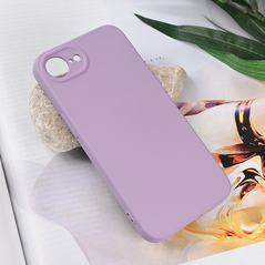 Zastitna maska (futrola) Teracell Soft Velvet - iPhone 16e 6.1 ljubicasta.