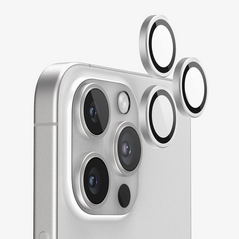 stita - kameru iPhone 16 Pro/iPhone 16 Pro Max 6.9 srebrna.