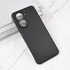 Zastitna maska (futrola) Carbon fiber - Xiaomi Redmi A5 4G Global small crna.